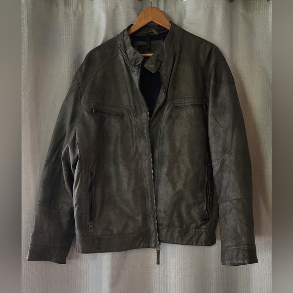 Calvin Klein Faux Leather Jacket - XL - Picture 1 of 7